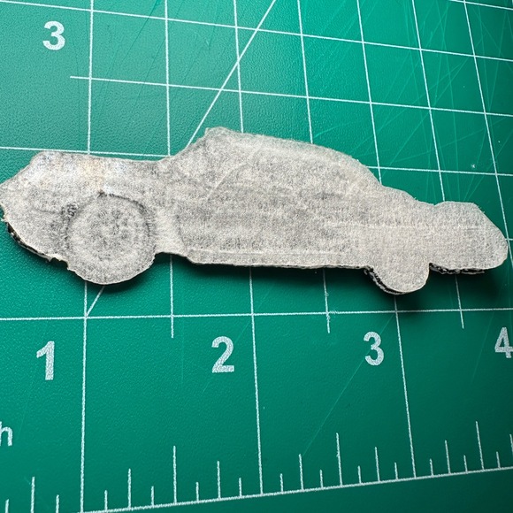 Vintage Lowrider Car Patch – Classic Black Coupe Embroidered Iron-On Patch - Picture 6 of 7